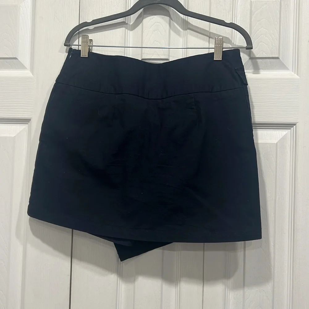 Dockers navy blue cargo front pocket mini skort size 6 - Picture 3 of 10